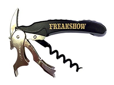 Freakshow Logo Wine key