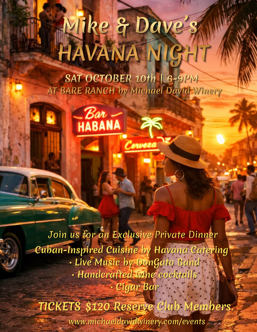 Havana Night Dinner 2026